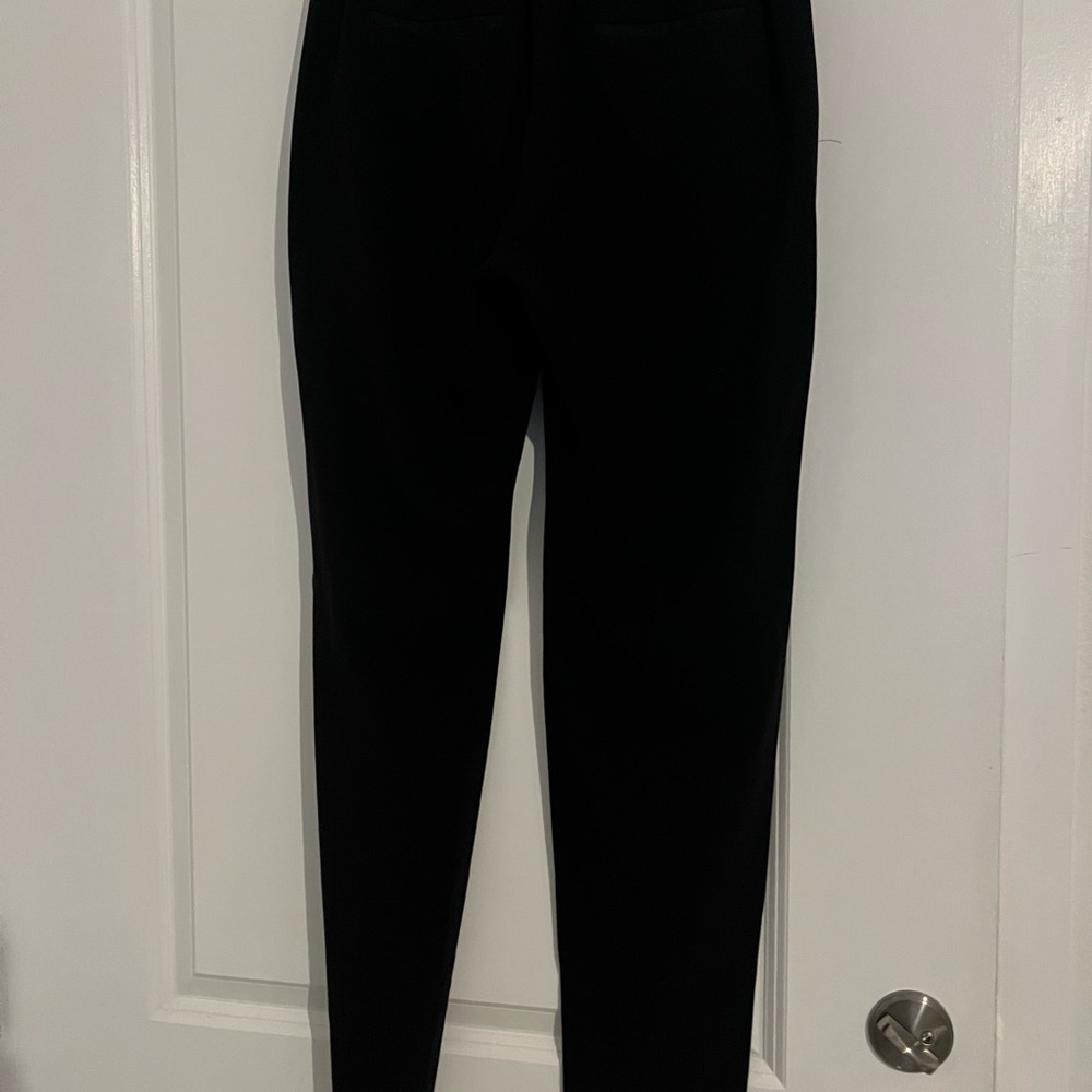 EMPORIO ARMANI Black High-Waisted Pants